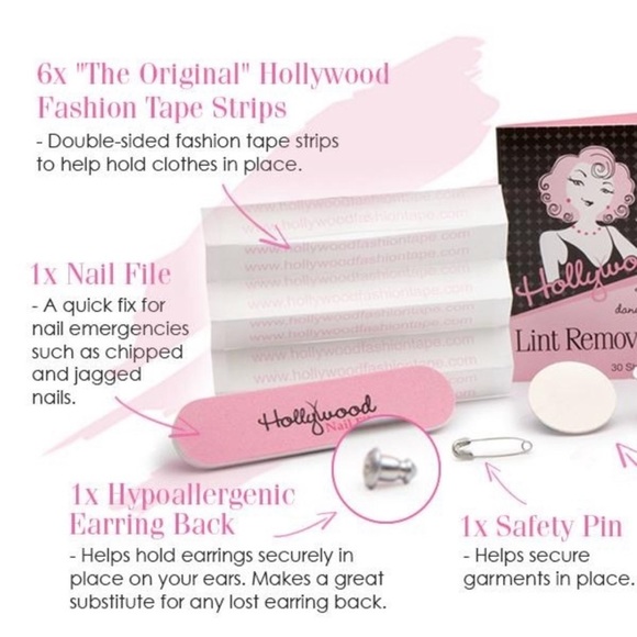 Hollywood Fashion Secrets Style Emergency 14pc Essentials Head to Toe Kit NEW - Picture 7 of 13
